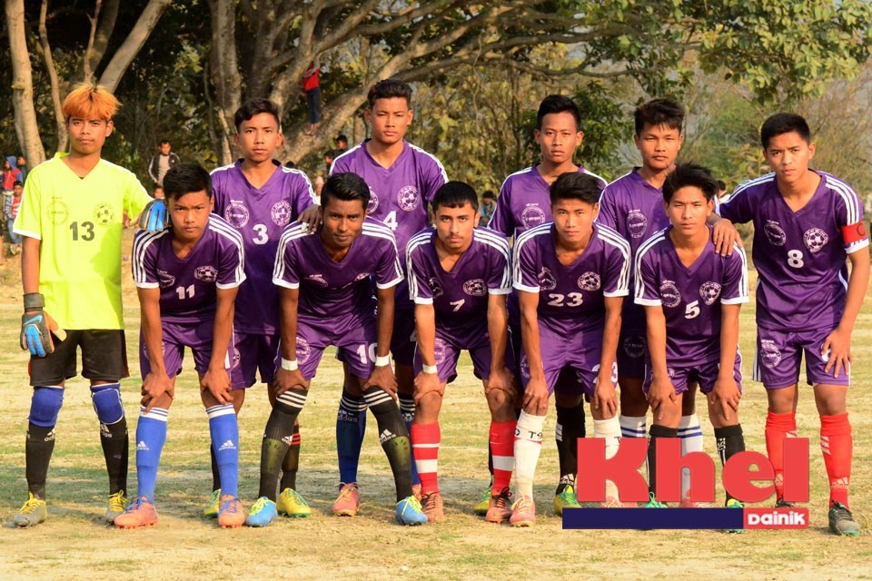 Nawalparasi: Nar Prashad Gurung Memorial 3rd Suryanagar Cup Kicks Off